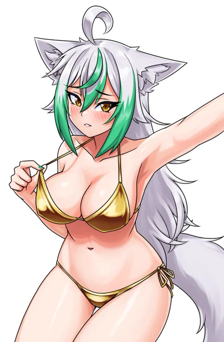 gold (bikini) week character belongs to 