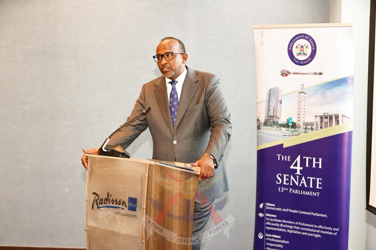 Defence Cabinet Secretary Hon. Aden Duale has affirmed  the Kenya Defence Forces (KDF) commitment to discharge their core mandate of defending and protecting the sovereignty and territorial integrity of the Republic.

bit.ly/44x1g3c