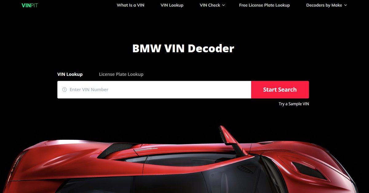 VinPitofficial's tweet image. Looking to buy a BMW? Make sure you're getting the real deal with VINPit's BMW VIN Decoder! Our easy-to-use tool can help you determine the authenticity of any BMW car before you make a purchase. Try it out now!
vinpit.com/vin-decoder/bmw
#VINPit #BMW #VINDecoder