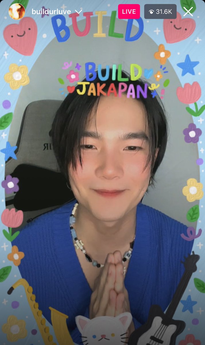 มาแปบเดียวแต่ยอดคนดูเยอะอยู่นะ
31.6K เลย อยากให้มาแบบนี้บ่อยๆคนคิดถึงยังมีอีกเยอะรู้มั่ย

 #Buildfirstsoloconcert #TheRebornBuild #BuildJakapan #Beyourluve <a href="/JakeB4rever/">BIU.</a>