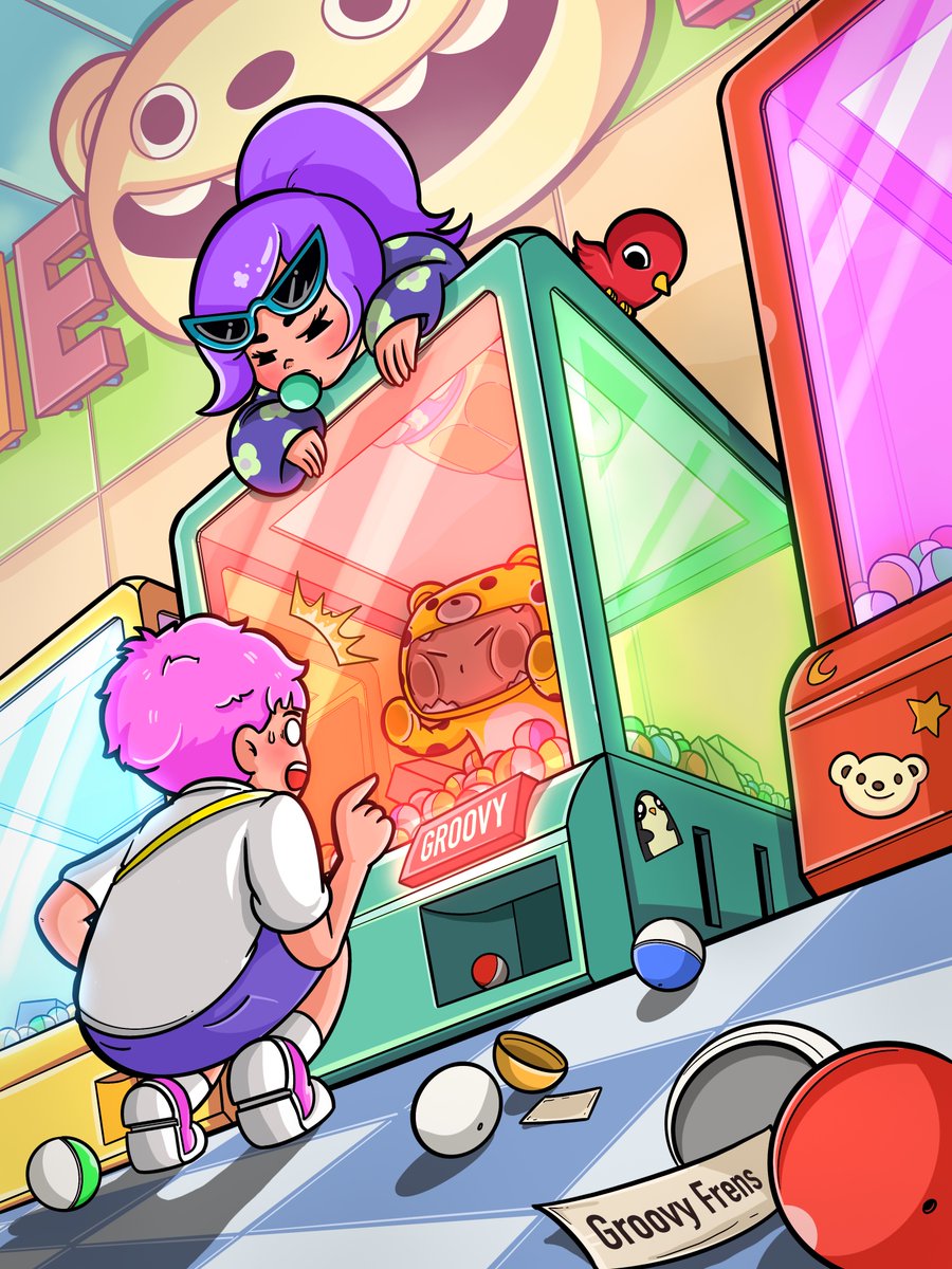 Hope you're ready to have a Groovy Day Frens!

👇👇  Mint Begins in T-minus 3 Hours 

🟣 10am GMT  
🟣  0.03 ETH per NFT

Turn on the 🔔 to be first to our updates 🙏