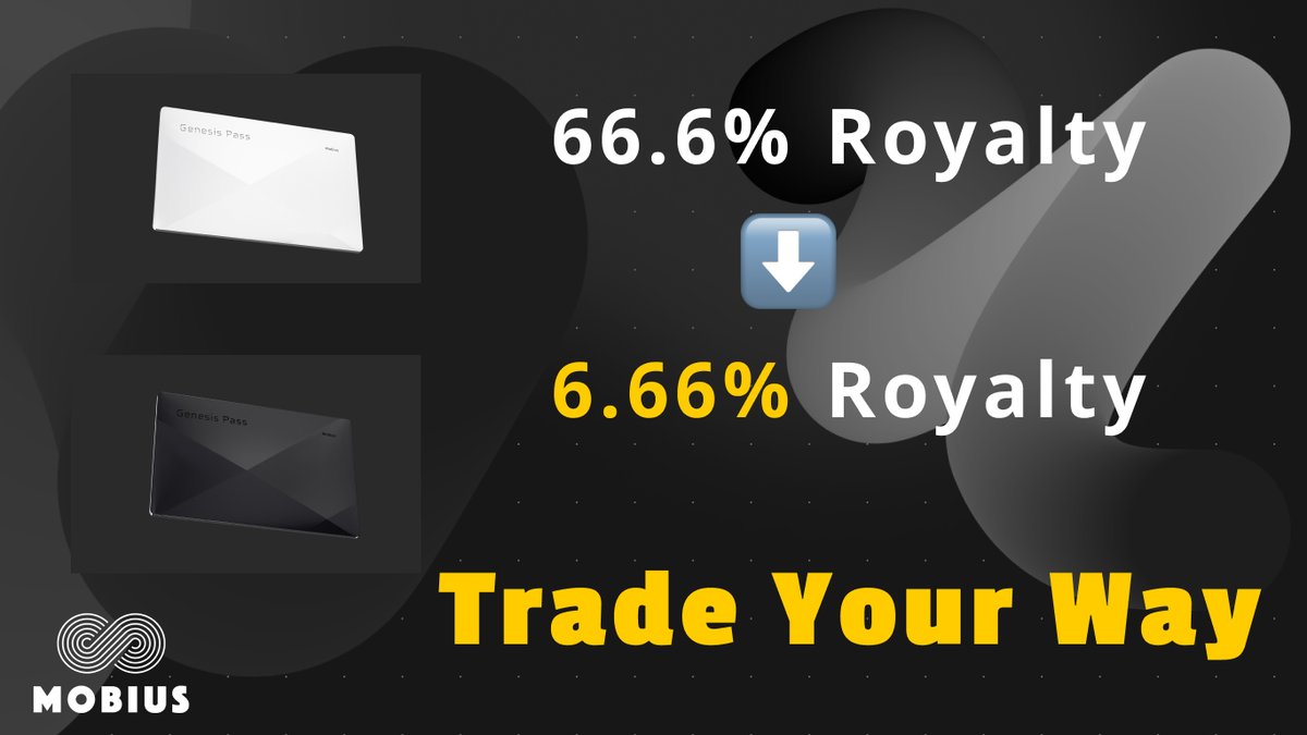 Hey hey hey fam!📣The Mobius Genesis Pass mint has officially closed🔚!!  And trading royalty has been reduced to as low as 6.66%!
So trade your way, MOBBERs Gang!!😎
souffl3.com/sui/collection…