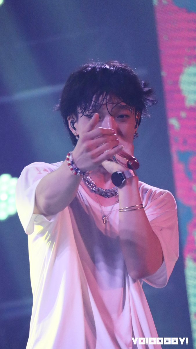 YoBOBBY_1221's tweet photo. 230505 
TAKE OFF Seoul concert
 서울 콘서트
#iKON #아이콘 #BOBBY #바비 #김지원 #バビ　#TakeOffWorldTour_Seoul_D1 https://t.co/SHWGIZ19lj