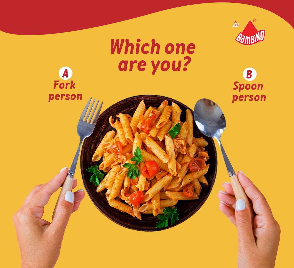 bambino_foods's tweet image. How do you enjoy eating pasta? 🍝

Let us know in the comments. 👇🏼

#Bambino #BambinoPasta #InstantPasta #Pasta #ItalianFood #HomeMade #Spaghetti #Penne #Fusilli #Macaroni #Spoon #Fork #Comment