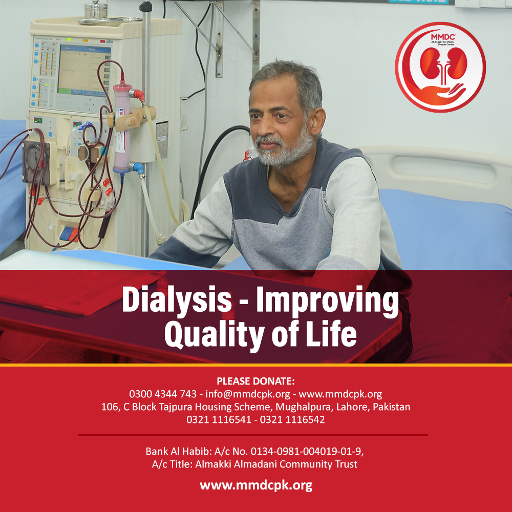 mmdcpk's tweet photo. Dialysis is a life-sustaining treatment that helps individuals with kidney failure live healthier and longer lives. At MMDC, we provide free dialysis to deserving patients along with financial support and education for their families. https://t.co/pU9tL6ywRM