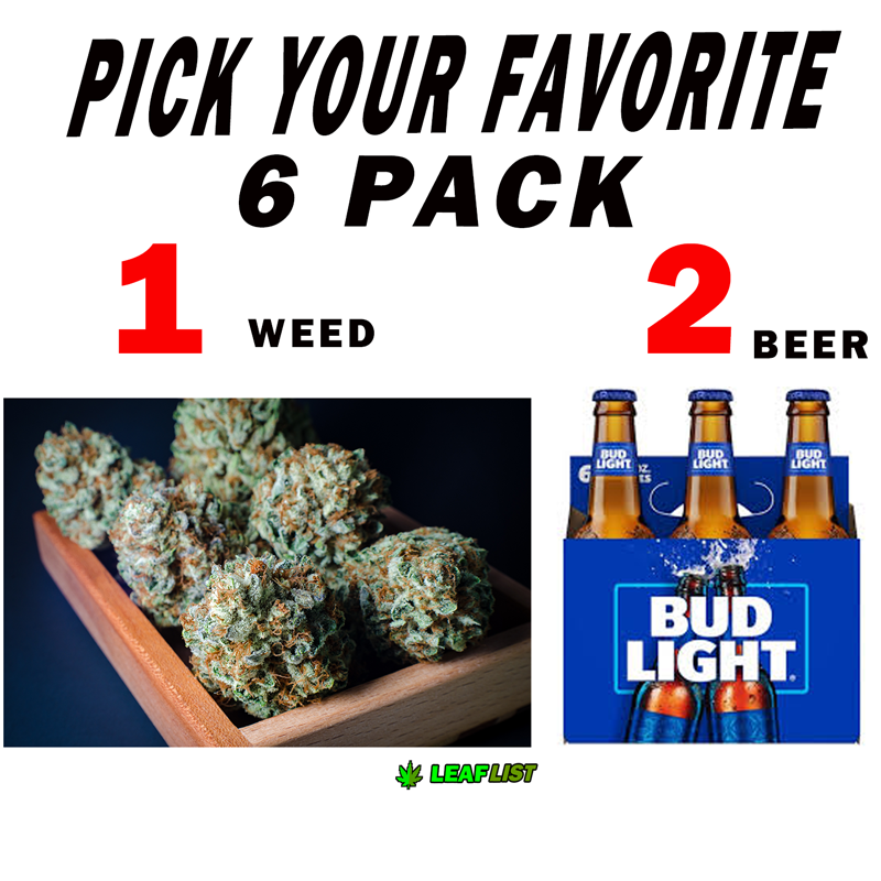 BudVizion's tweet photo. Pick you style of 6 Pack?  1 or 2 #Weedlovers #weedsmokers #weedmob #CannabisCommunity #cannabisculture #Marijuana #FridayVibes https://t.co/atnfzHNqRb