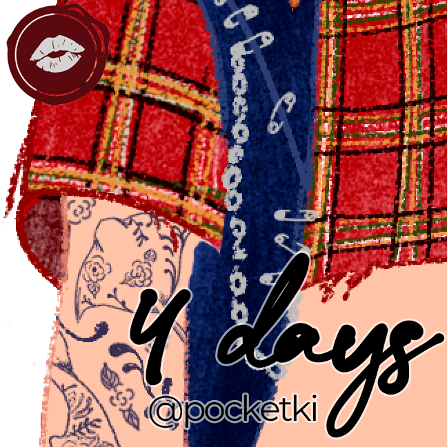 hampupstudios's tweet photo. 🥀 4 DAYS 🥀  

PATCHING UP A UNIQUE FIT WITH @POCKETKI

------------------ 
#mxgirlszine #monstaxfanart https://t.co/QXR5m0oDEm
