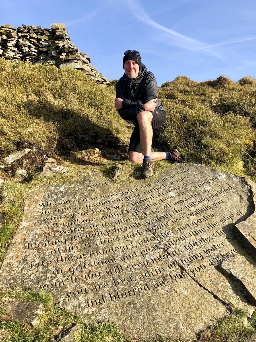The Mist Stone up on Nab Hill didn't really live up to its name this week. 
Are you taking part in the Stanza Stones Ultra? Entries close on May 26th. Don't miss out and use the link below to enter....
sientries.co.uk/event.php?even…