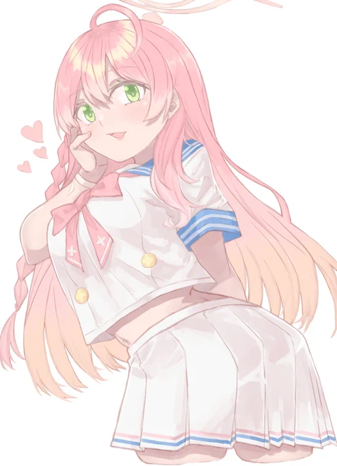 トリニティの頭ピンク女・ハナコ #ブルアカ
