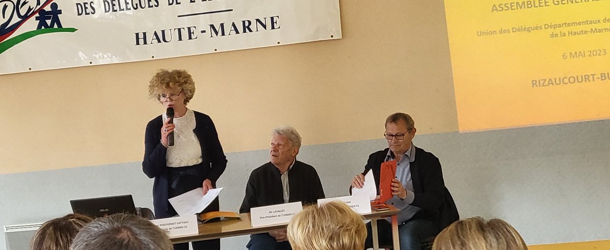 ChretienMyse's tweet photo. Ce matin AG #DDEN @LaHauteMarne à #Rizaucourt en présence des représentants du département, élus des sujets passionnants comme #sanitaires #laïcité #restauration #coopération et pour ceux qui souhaitent rejoindre les DDEN ...ne pas hésiter...😊 https://t.co/Vlqk4CmyK4