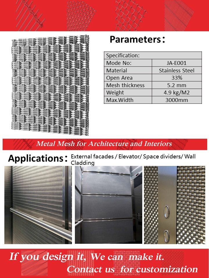 JblMetal's tweet photo. Looking to add a unique touch to your building project? Discover how architectural wire mesh can enhance your design and functionality. https://t.co/pAYW0I14Wd