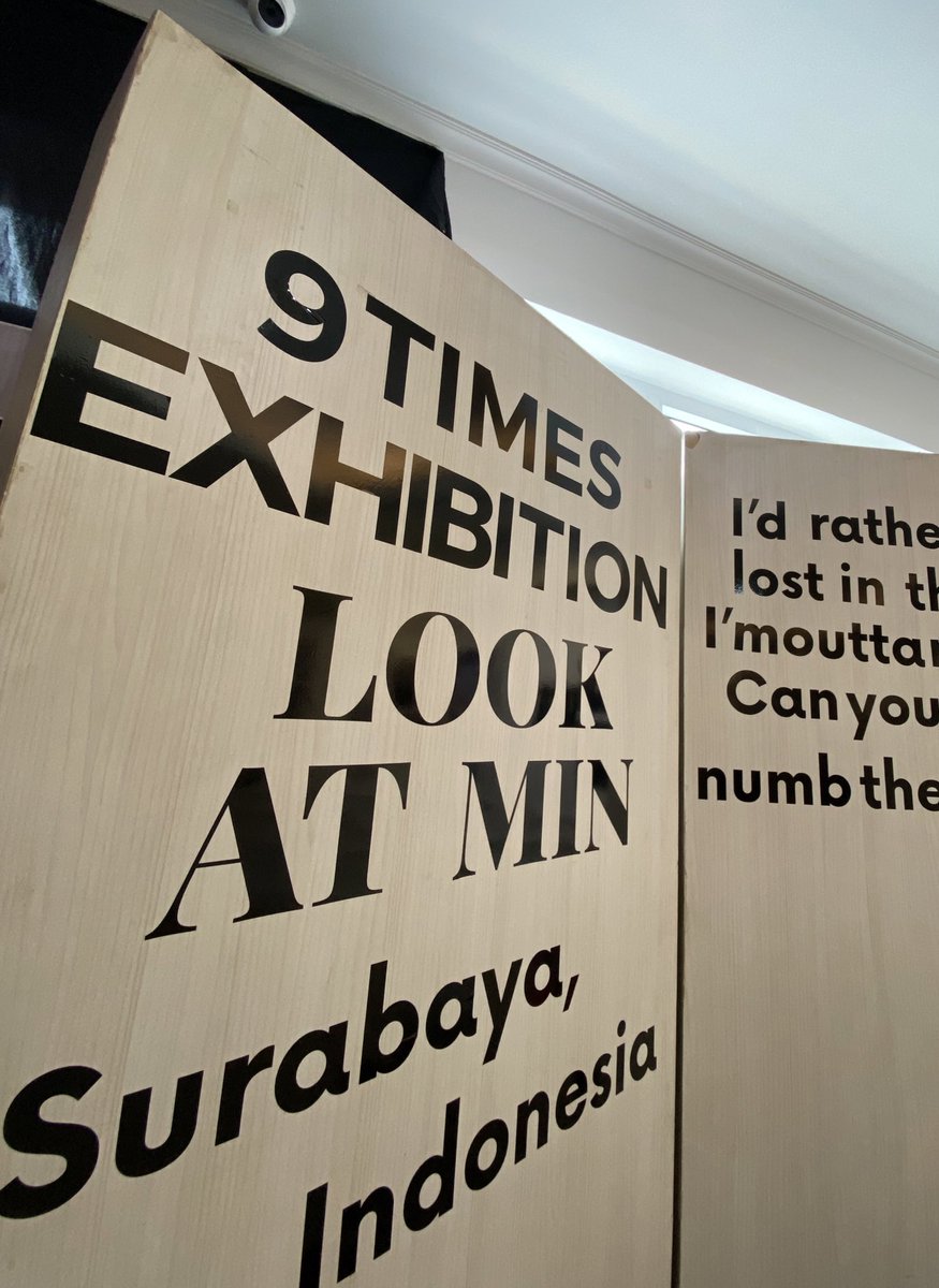 9timesINDONESIA's tweet photo. DAY - 1, 9TIMES Exhibition by @lookatmin1013 in Surabaya https://t.co/kKVaYw2neN