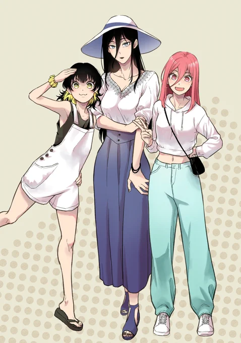女体化 私的に仲が良いと嬉しい3人のにょたです。