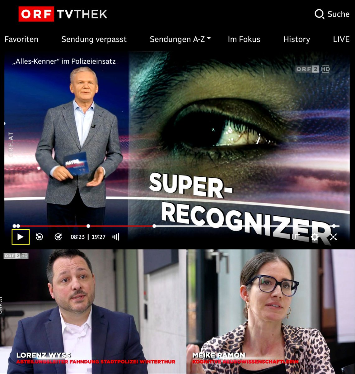 MeikeRamon's tweet photo. Danke @ORF für den Beitrag über unsere Arbeit bei der @StapoWinterthur und dem AFC Lab!
https://t.co/i2F51tjisd
@unil @sspunil @CarlaUnil @snsf_ch https://t.co/DghXzcpp9M