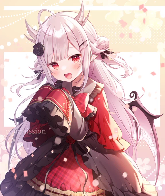 Skebにて描かせていただきました!ありがとうございました #Skeb #Commission