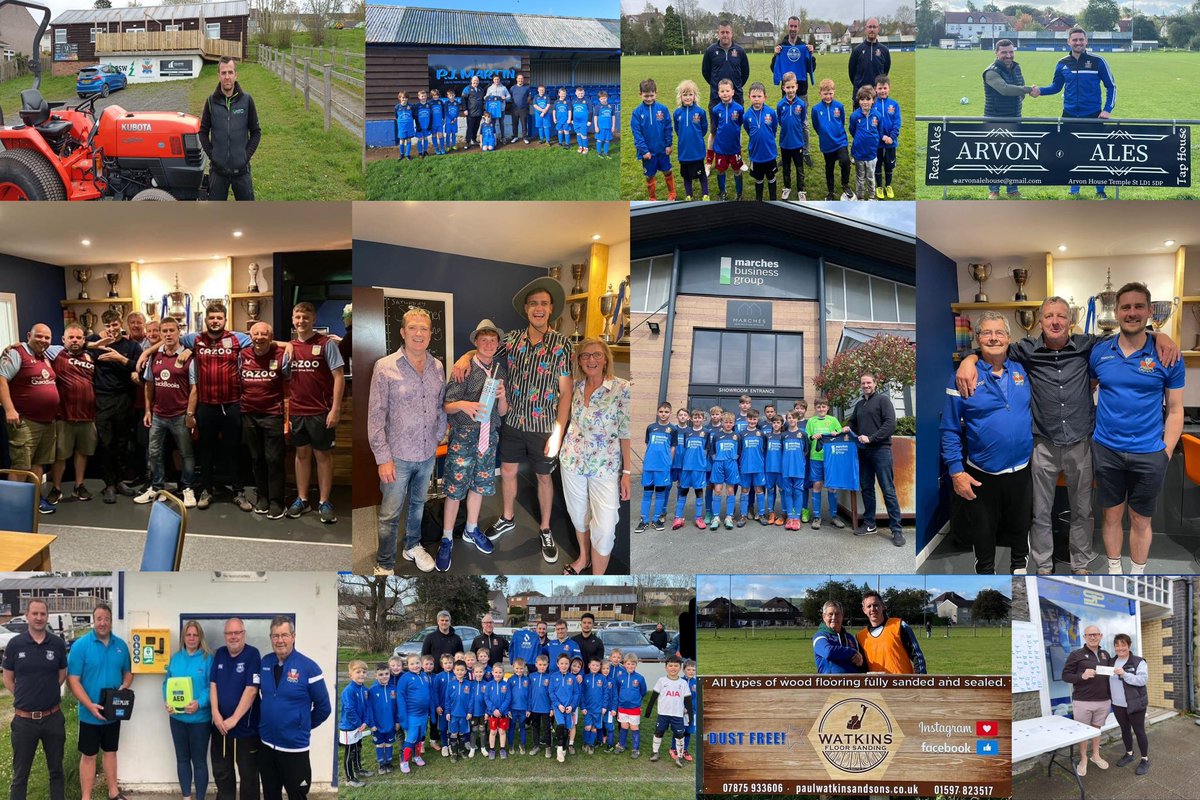 LlandrindodAFC's tweet photo. ⚽️Sponsors Day⚽️

A Local Sports Club is built on the generosity of those who support it. We would like to extend a huge thank you to all of those individuals and businesses within the local community who have sponsored in their different ways throughout the season #spamen#🔵⚪️ https://t.co/YHbtrCYPqZ