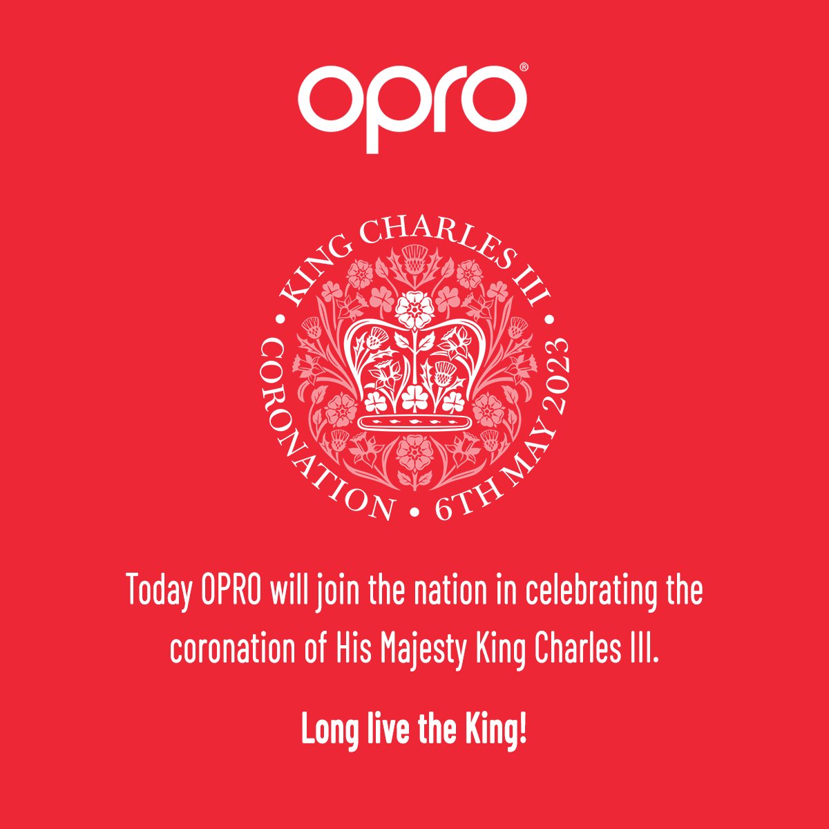 Today OPRO will join the nation in celebrating the coronation of His Majesty King Charles III. Long live the King 👑
 
#Coronation #coronationcelebration #godsavetheking #charlesIII #kingcharlesIII