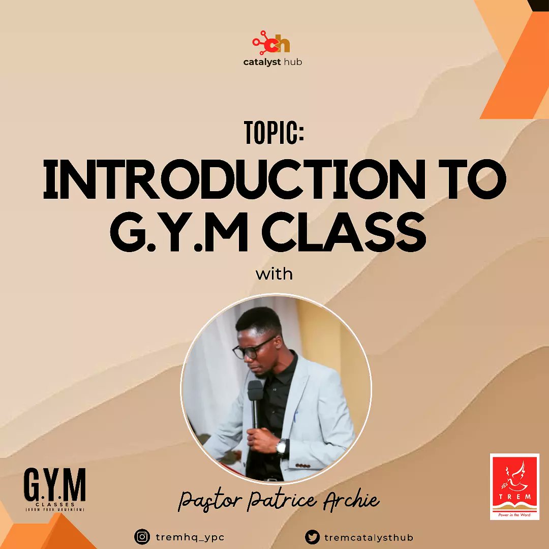 tremcatalysthub's tweet photo. Guess what Catalysts??😃😃

GYM Classes are back!!🎉🎉🎉🎉
Join us every Sunday by 8:30am, just before service starts.
Ensure you're there do you don't miss out on the fun.

Taking us this Sunday is Pastor Patrice Archie✨ @heyimplp

#TREM #gym
#explore #growyourmomentum https://t.co/qHDIaobb9o