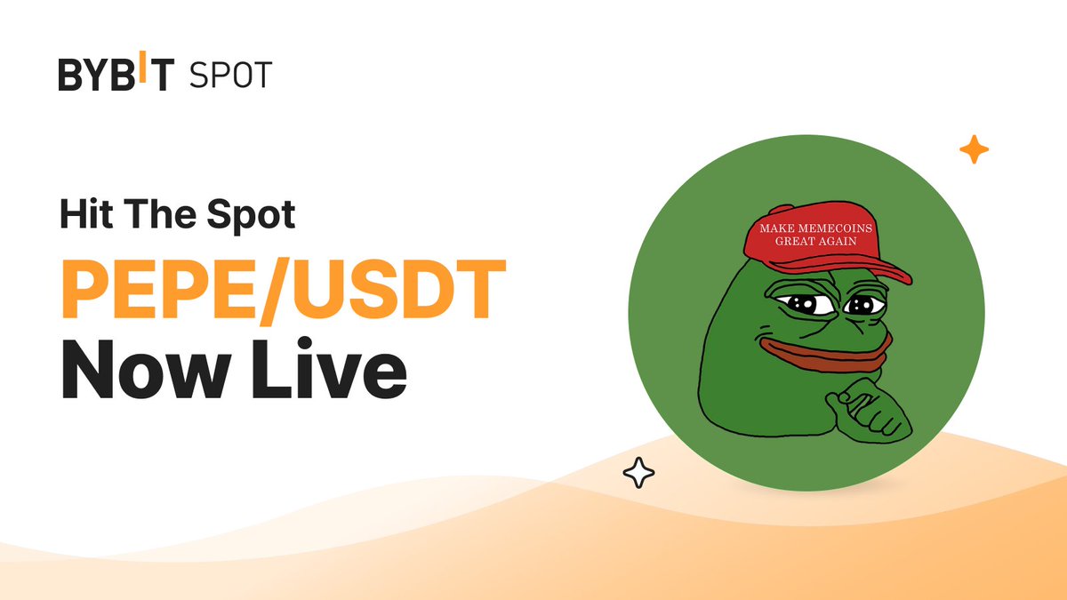 Pepe on Twitter "pepe 🤝 Bybit_Official 🐸🐸"