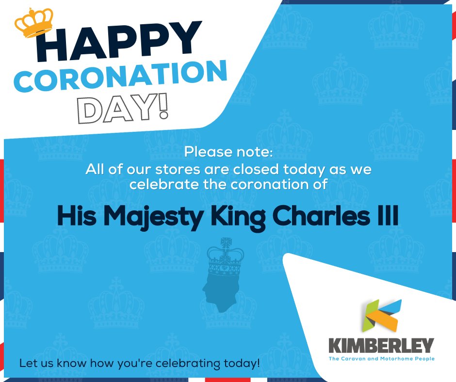 👑It's Coronation Day!👑

Let us know how you're celebrating today in the comments below!

Please note that our branches are all closed today to celebrate the King's coronation, we will be back open as usual tomorrow.

We hope you have a lovely day and enjoy your long weekend☀️