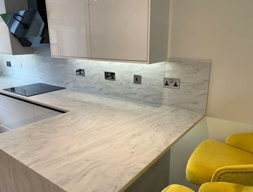 TristoneUK's tweet photo. Tristone "Carrara Lunar'.

The product is seamless, non-porous, resistant to heat, moisture and bacteria. 

Install by Scott Hawdon (@hawdonworksurfaces) 

What do you think?

#Tristone #KitchenDesign #SolidSurface #Worktops #KitchenWorktop #InteriorDesign #Construction https://t.co/LVAL6kAeLZ