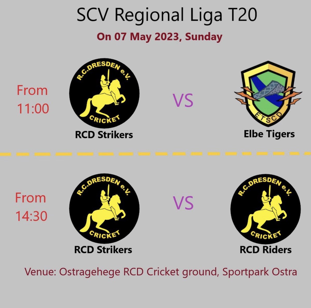 CricketRcd's tweet photo. It was a hard fought matches for RCD teams last weekend, unfortunately our both RCD teams couldn't win the game. But failure is a stepping stone to success. Hope our teams will come back strong 💪. 
All the best to both our RCD teams for upcoming matches 🏏. 
Venue: RCD Ground https://t.co/aM4uUSfvFf