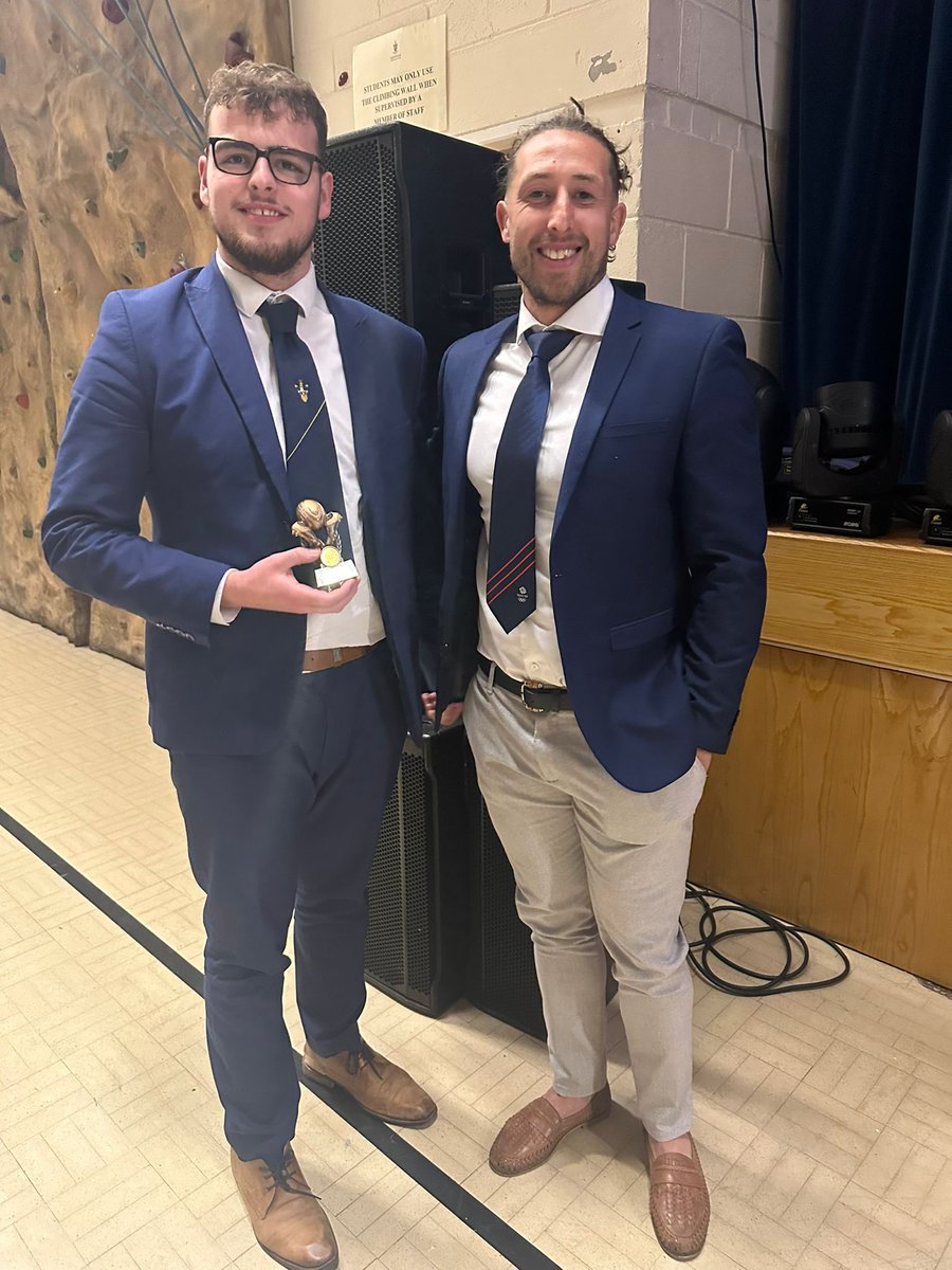 1st XV Awards
🏆 Player of the year Wills
🏅 Most improved player Archie
🏅 Clubman Matthew 
<a href="/KirkhamGrammar/">Kirkham Grammar School</a> <a href="/KGSrugby/">Kirkham Grammar School Rugby</a> #KGSrugbyawards2023