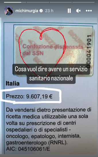 Fra le cose importanti che #MichelaMurgia scrive, ieri su Instagram pubblicava quest'immagine. Per far capire quant'è importante un Servizio Sanitario Nazionale pubblico.

#6maggio
