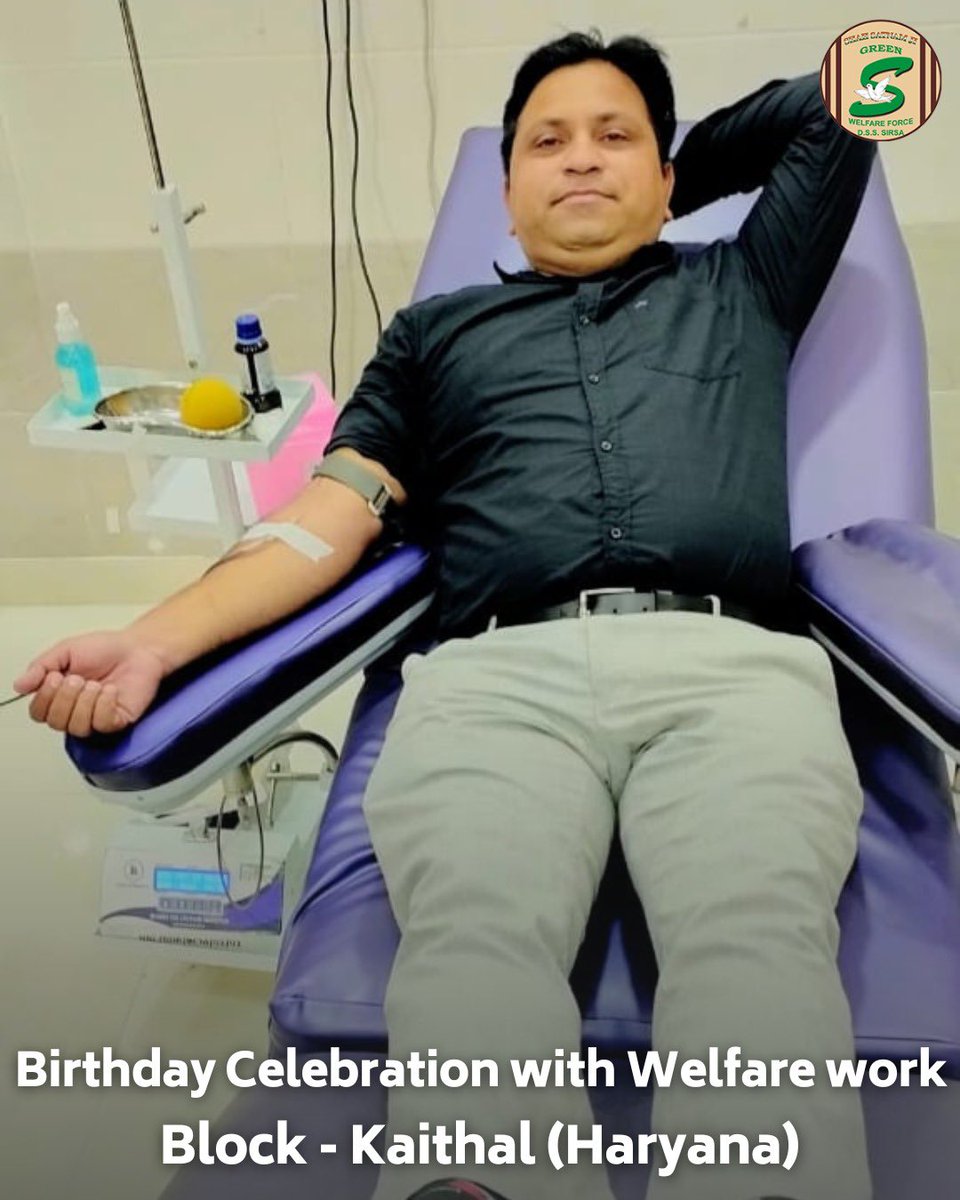 GreenSwelfares's tweet photo. Here's to the #DeraSachaSauda volunteers for their selfless dedication to blood donation! 
They are saving lives and making a difference. #BloodDonation #Humanity #BetterWorld #WelfareServices https://t.co/8l2jKjWHLb