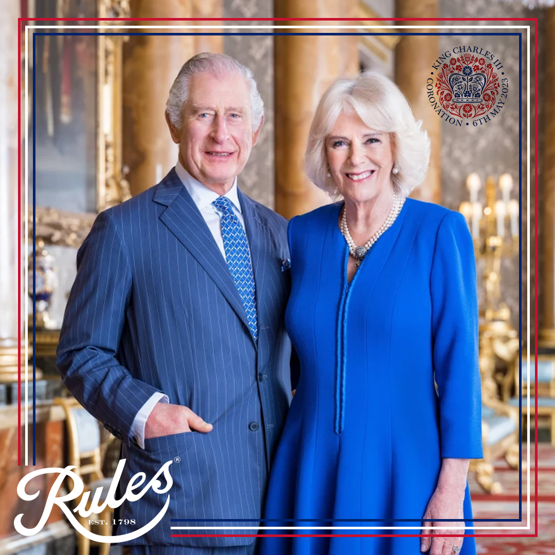 Rules offers loyal and heartfelt congratulations to their majesties, King Charles III and Queen Camilla on this, their Coronation Day.

We wish them a long and happy reign ❤️🤍💙