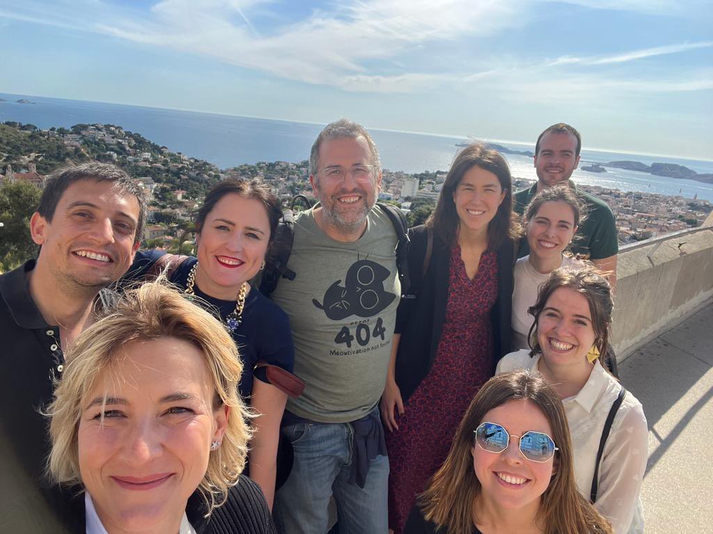 #scienceandfriends Enjoying Marseille while we learn MDS. @gesmd @madicamp @dvalcarcel @nereberaszufi @Palomo_Lau @aintzi_1 @mikelhernaez @sofia_toribcas @alex_avp