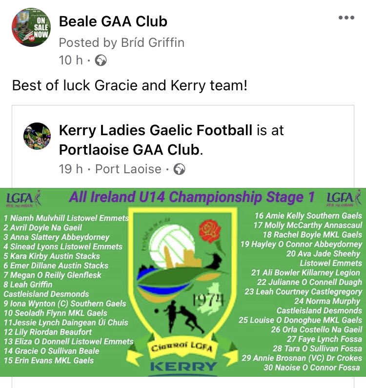 Kerry GAA - 🏐 2023 Credit Union Senior Football County League Division 2⃣  Round 10 fixtures.   #CreditUnionCountyLeagues