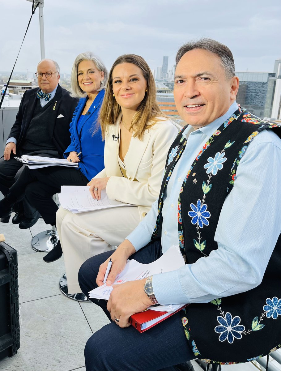 Very excited to be in London with <a href="/LisaLaFlamme_/">Lisa LaFlamme</a>, John Fraser &amp; Helen Carr for <a href="/City_tv/">Citytv+</a>'s LIVE coverage of today's #Coronation of HM King Charles III.  Get your coffee... we're now on live!