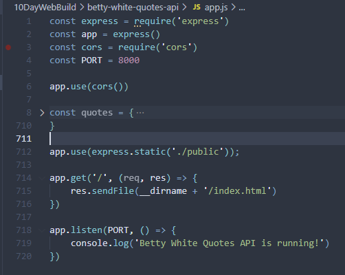 KhulooodHassan's tweet image. Day 3 #10DayWebBuild

7 lines of code today 💀 I was busy but will get more done tomorrow 😌