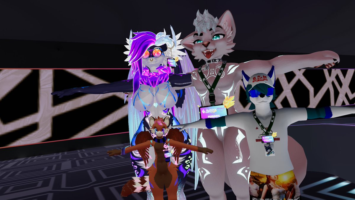 DDraconico's tweet photo. Primeiro dia já foi incrível, vamos ver no próximo que vai ser melhor ainda, LET"S GOO #virtualfurmix .
(Thank so much for the set @morganiteproto ,it was amazing!) https://t.co/mCGWdlZJRT