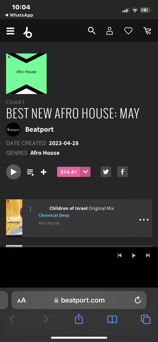 ChronicalDeep's tweet photo. Helang tsohang lona! 
#Lighyalbum is climbing them charts!!!! 

Mint cover: @spotifySA 
No 3: Top Album albums all genders.
No 1: Beatport, Best New Afro Children Of Israel. 
No 9 Traxsource: Top albums https://t.co/iRYLziWvza