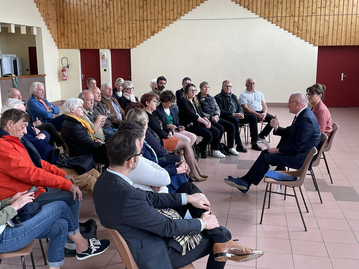 GirardinEric's tweet photo. Début de ma seconde réunion  en direction des élus de ma circonscription #circo5103. Aujourd’hui, je suis à #Orbais l'Abbaye avec ma suppléante @SylvieRouillere pour écouter les maires et conseillers de notre territoire. #proximité https://t.co/b92SQDun0L