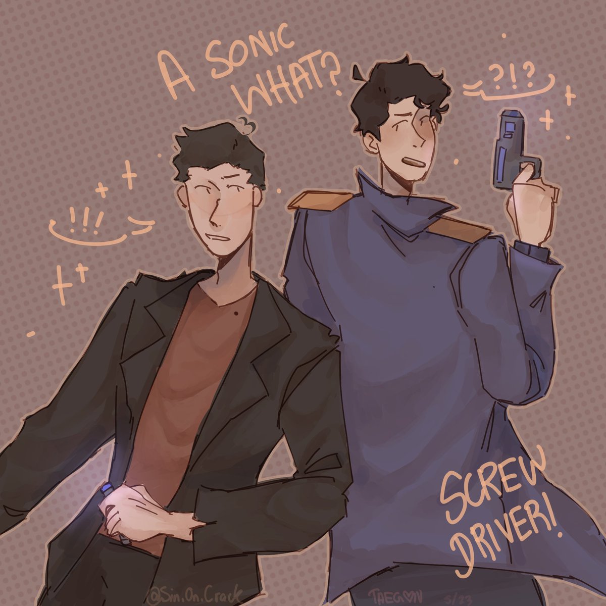 Dtiys on Instagram that I posting here yippee

#DoctorWho #NinthDoctor #JackHarkness
