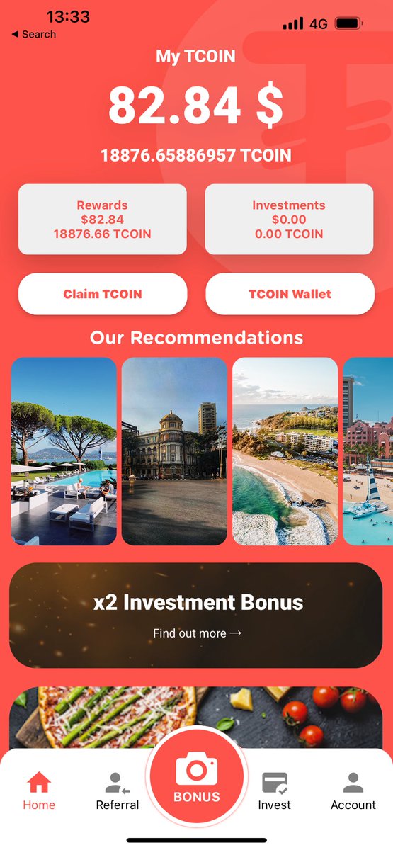 👨🏼‍💻We are working on a new update of the TravelCoin TCOIN mobile app. We will implement new recommendations for partner locations.