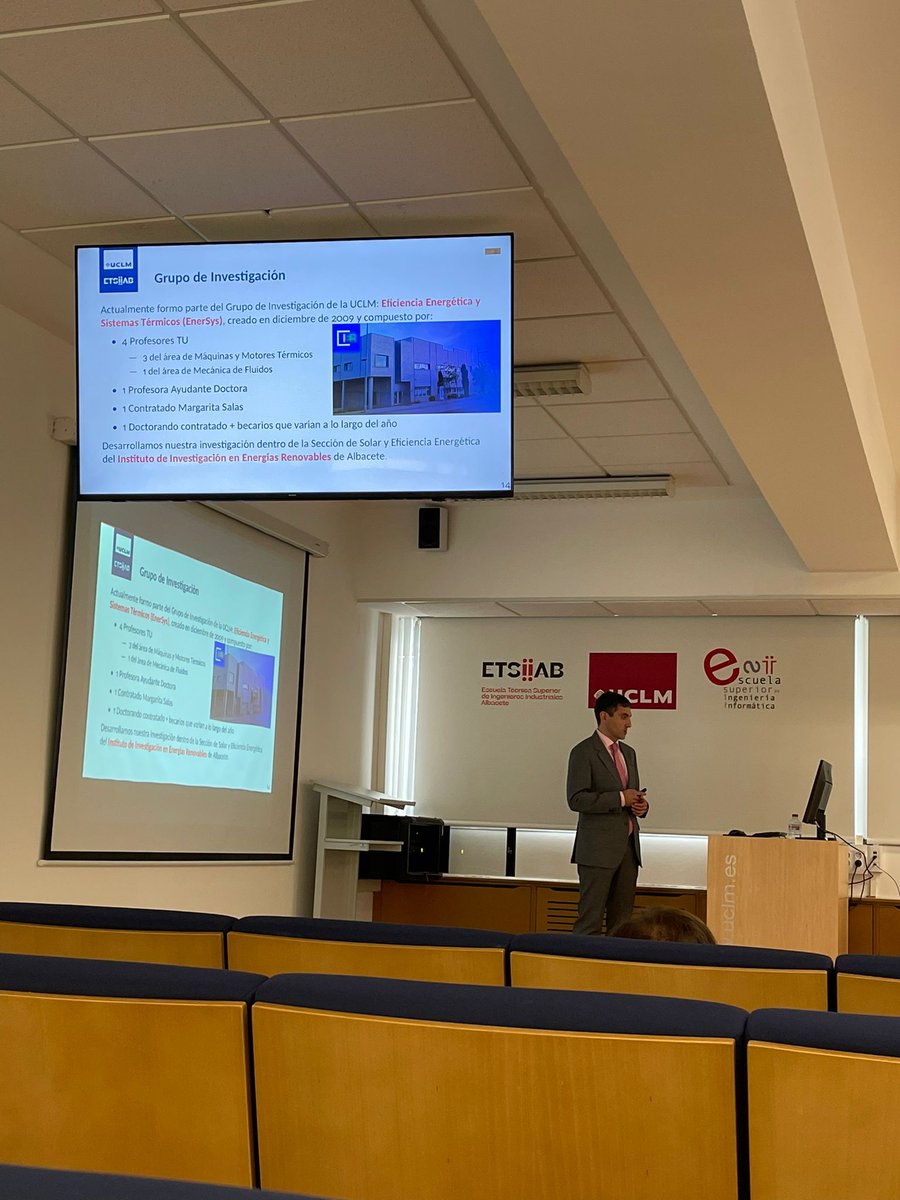 José A. Almendros-Ibáñez (@ja_almendros) on Twitter photo Desde ayer, ya tenemos un nuevo Catedrático de Universidad en @etsiiAb <a href="/uclm_IIER/">Instituto de Investigación en Energías Renovables</a> 👏🏻👏🏻👏🏻. Gracias a todas las personas que han hecho conmigo este largo camino y que lo han hecho posible y a los amigos, compañeros y familiares que me acompañaron ayer. Desde ayer, ya tenemos un nuevo Catedrático de Universidad en @etsiiAb <a href="/uclm_IIER/">Instituto de Investigación en Energías Renovables</a> 👏🏻👏🏻👏🏻. Gracias a todas las personas que han hecho conmigo este largo camino y que lo han hecho posible y a los amigos, compañeros y familiares que me acompañaron ayer.