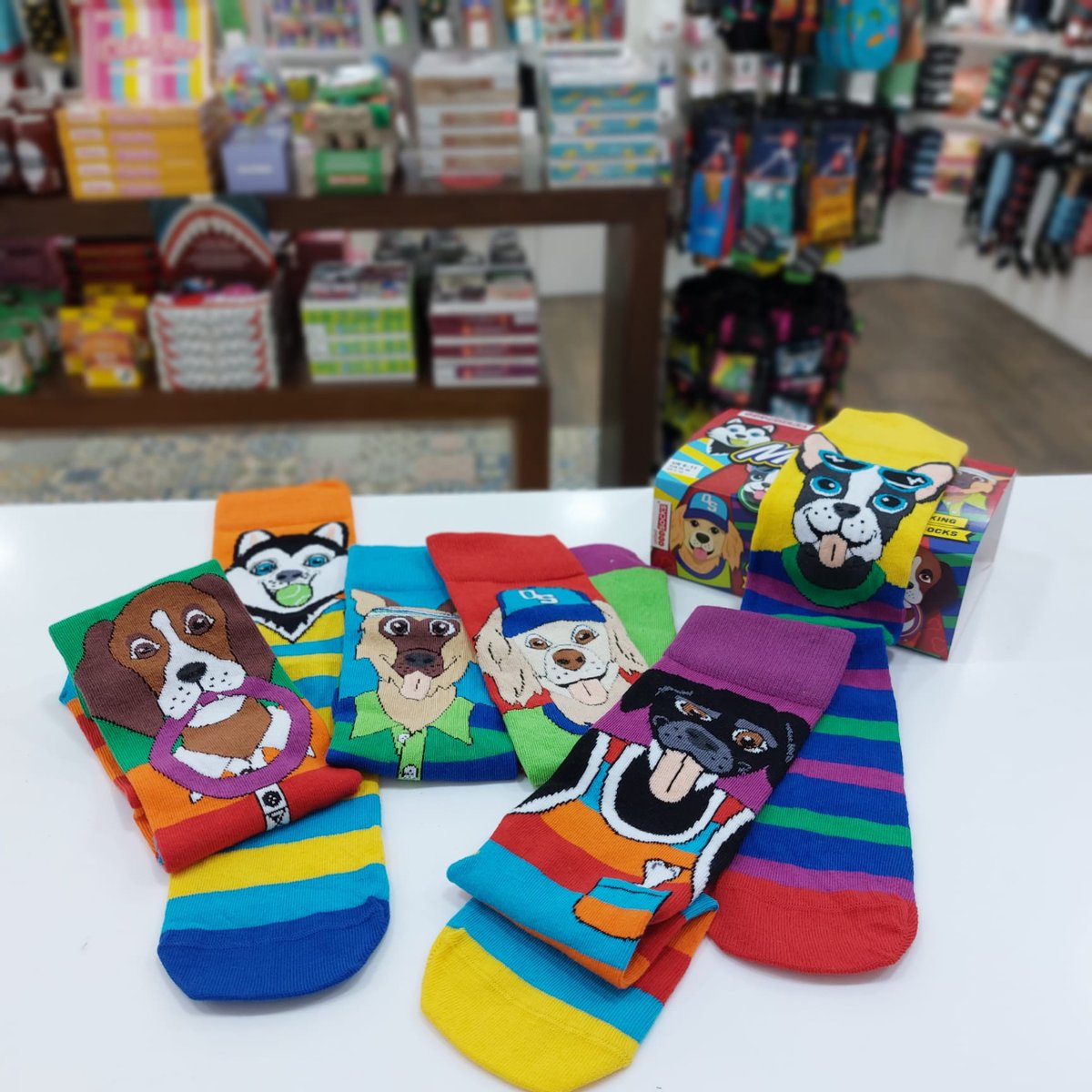 #LaPatrullaCanina particular de #SocksMarket 🐕🐩🐶

#Socks #Calcetines #Perretes #Animales