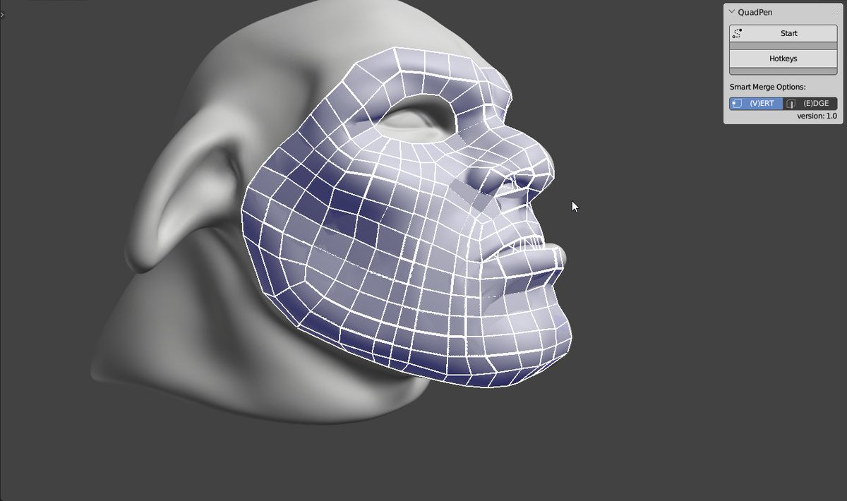 AFX_LAB's tweet image. #b3d #retopology #gamedev #3dmodeling