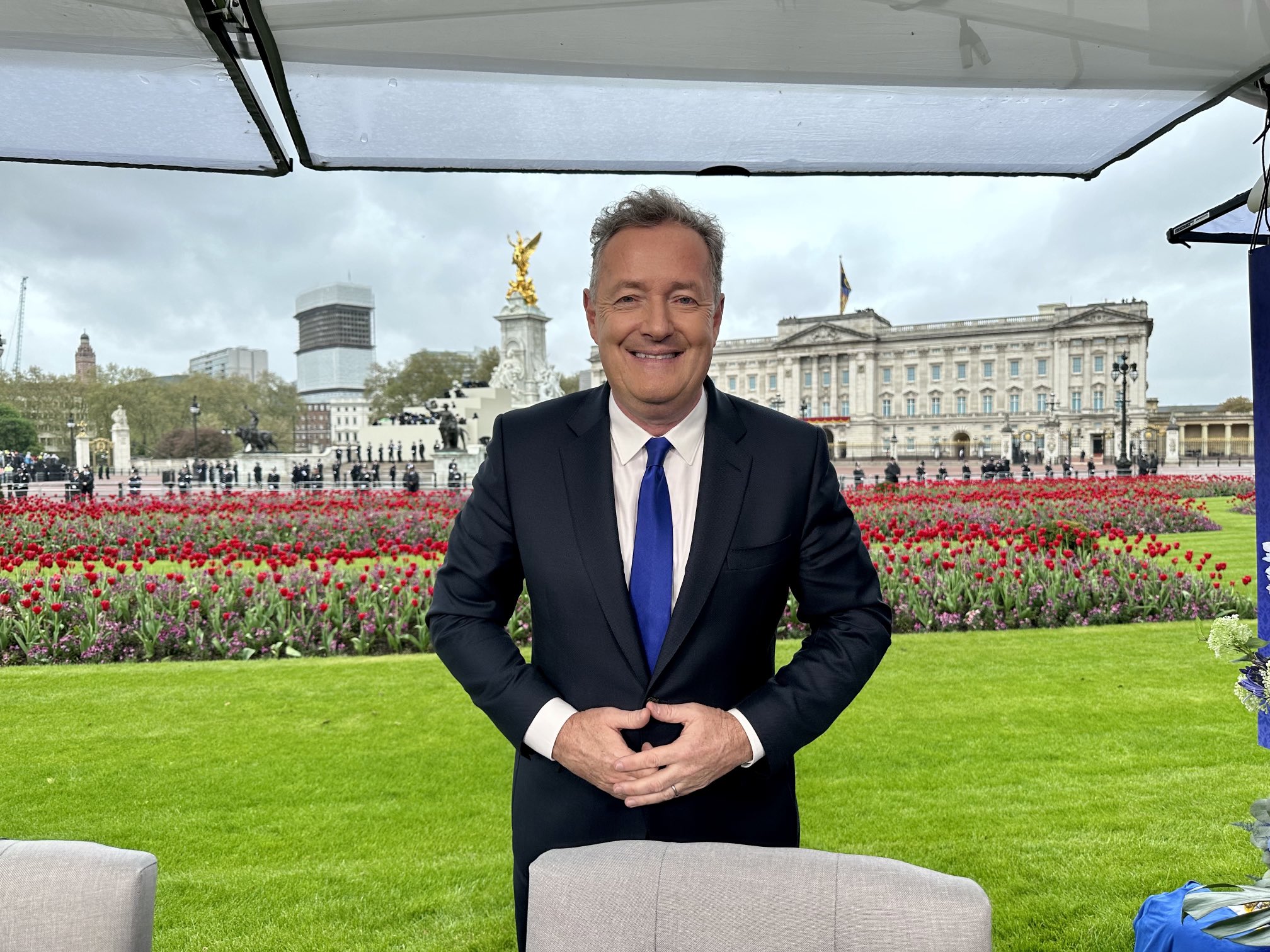Piers on Twitter "Not a bad view! Honoured to be coanchoring