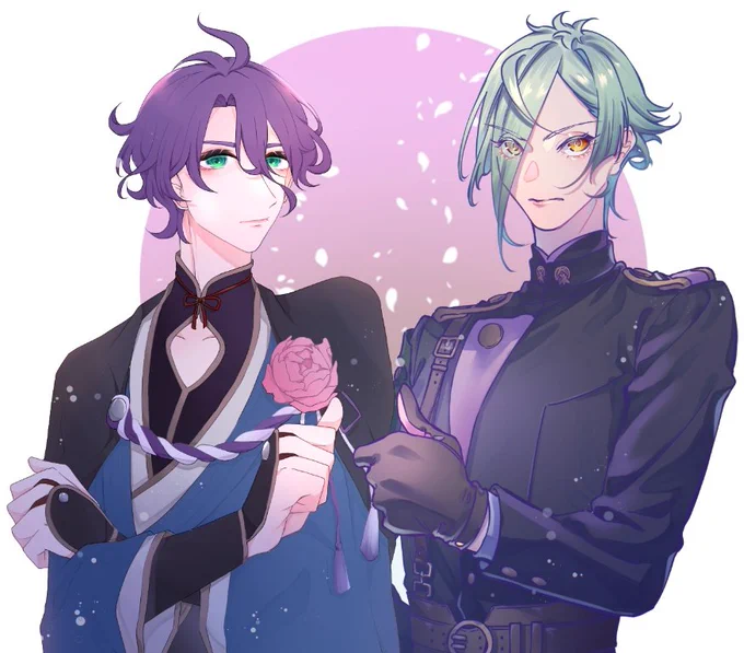 実は千夢さん( )と合作で描かせていただきました〜!!