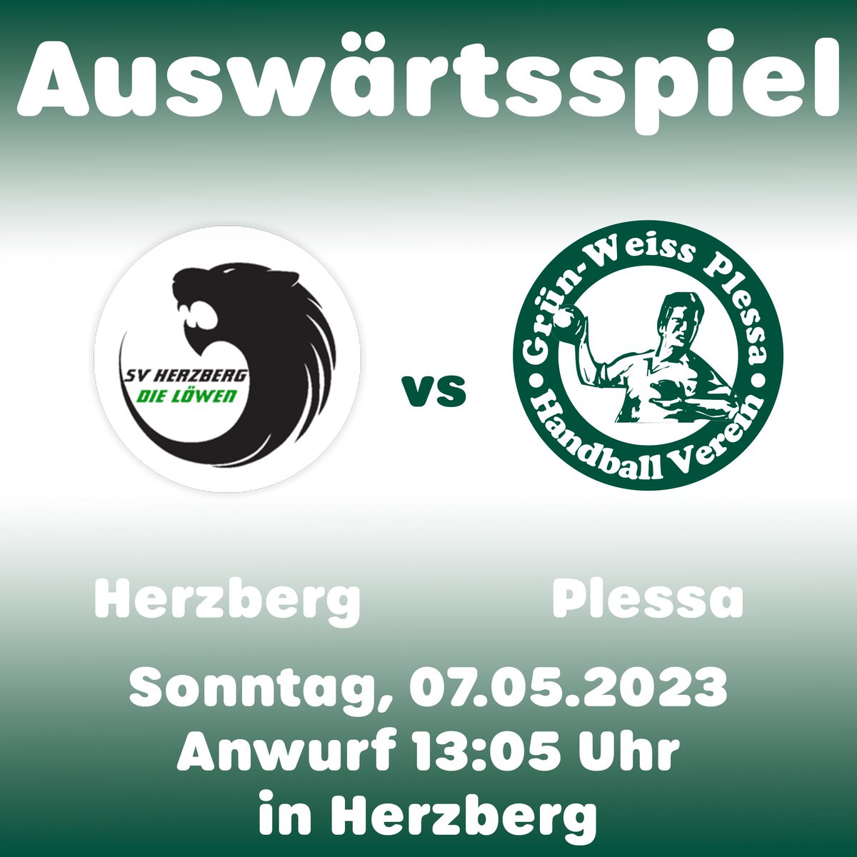 HVP_Liveticker's tweet photo. Morgen geht's zum letzten Tanz in der Saison gegen  Herzberg. Wir brauchen eure Unterstützung 🤍💚 https://t.co/UygczfB3jU