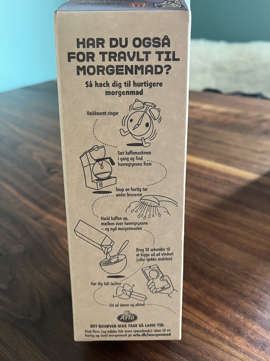 Arla presser den semantiske citron i forhold til, hvad der kan kaldes et hack, hvis man spørger mig.