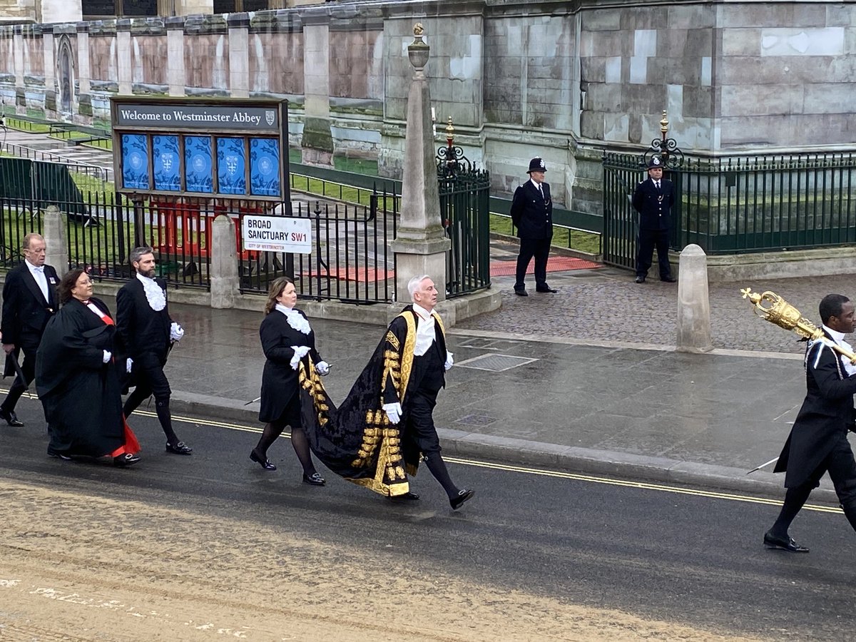 Christopher Hope📝 on Twitter "Speaker of the Commons Sir Lindsay Hoyle arrives with the House