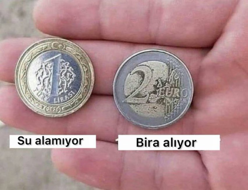 solcugazete's tweet photo. Hollanda Merkez Bankası, madeni Türk Lirası'nın 2 Euro'ya çok benzediği gerekçesiyle dolandırıcılığa karşı vatandaşları uyardı:

"Nakit ödeme yaptığınızda para üstü alırken her zaman dikkatli olun. Çünkü 1 lira alırsanız, elinizde sadece 5 centiniz oluyor." https://t.co/yD5Ed3xyY3