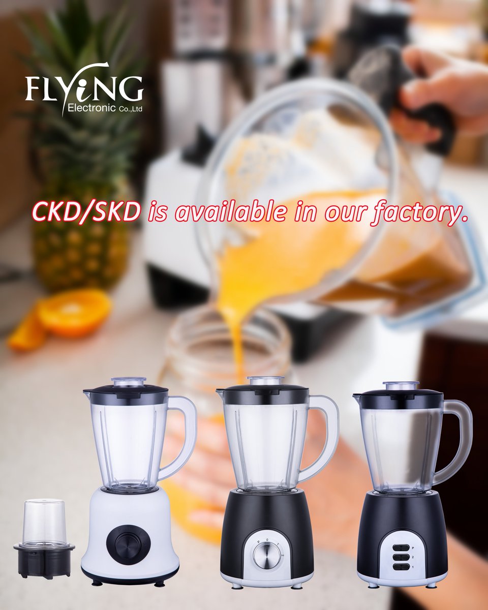 FlyingElectron1's tweet photo. Introducing our new plastic series blender mixer,based on high cost performance.
Easy to clean and more hygienic to use. 
Four blade design,It also comes with a splash-proof design.
blender factory contact Tracy ☎️+86 18948973033
#blender #jucier #блендер #เครื่องปั่น #licuadora https://t.co/rZZWODcEq8
