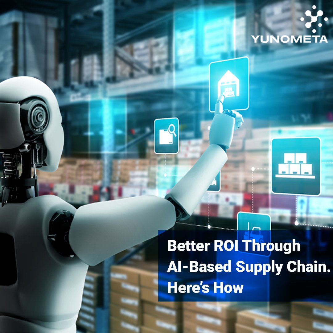Revolutionize your supply chain management with AI! From digital twins to demand forecasting, tools like YunoTrace can optimize every aspect of the chain for maximum ROI. #AI #supplychainmanagement #YunoTrace